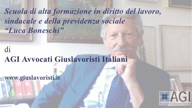 Bando VIII biennio 2019/2020 della Scuola AGI di Alta Formazione. Prorogate le iscrizioni al Bando al 14 febbraio 2019!